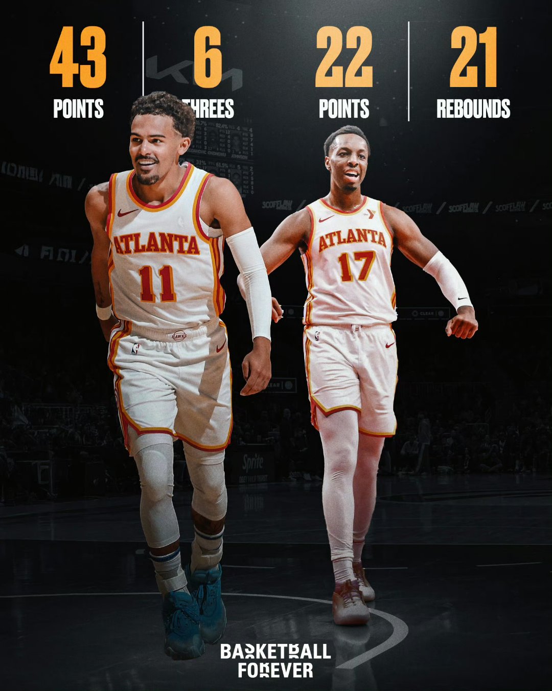 FB体育下载-老鹰大胜篮网，特雷-杨高效砍分